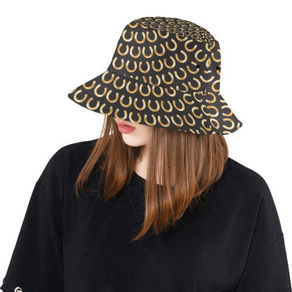 Horseshoe Print Design LKS304 Unisex Bucket Hat