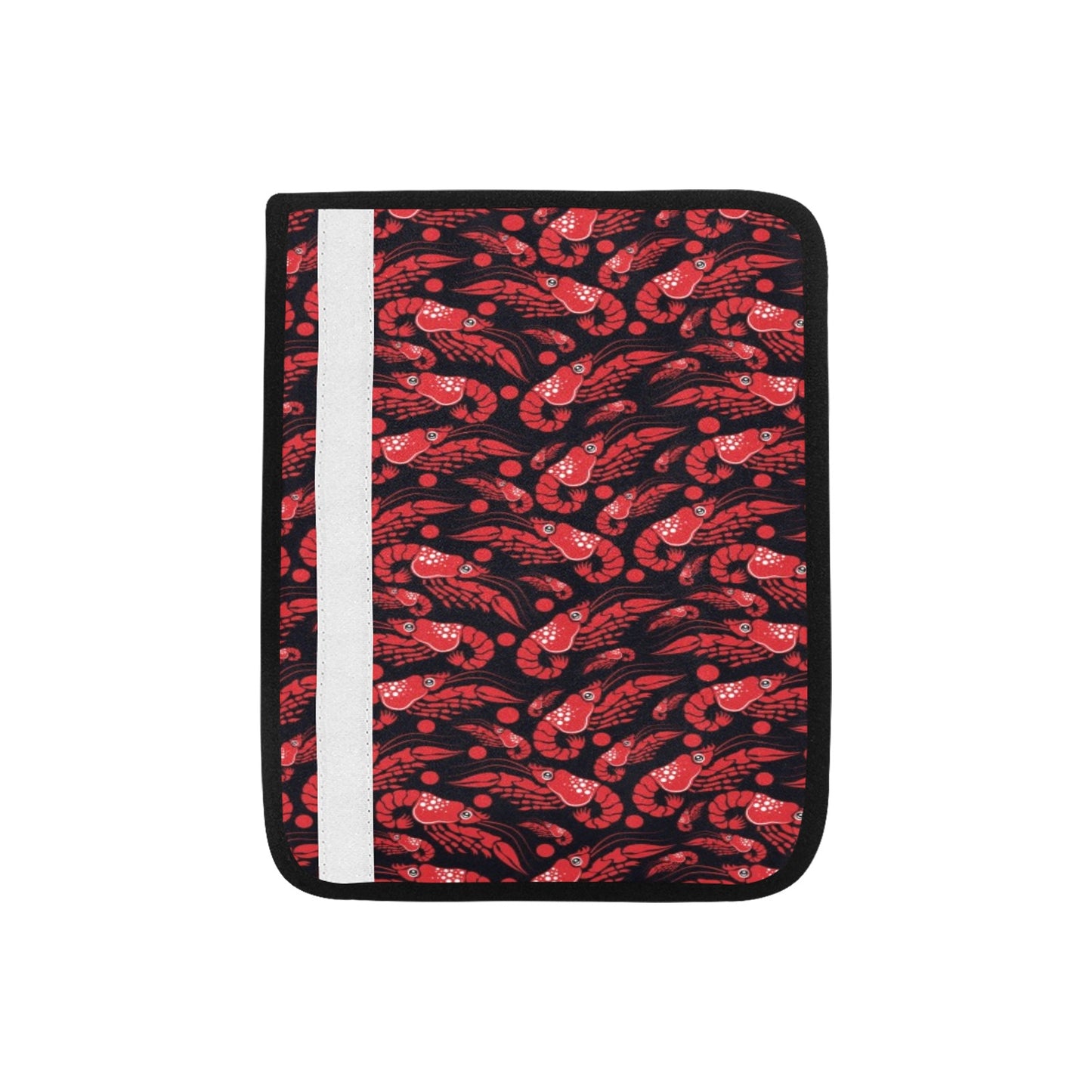 Shrimp Print Design LKS303 Car Seat Belt Cover