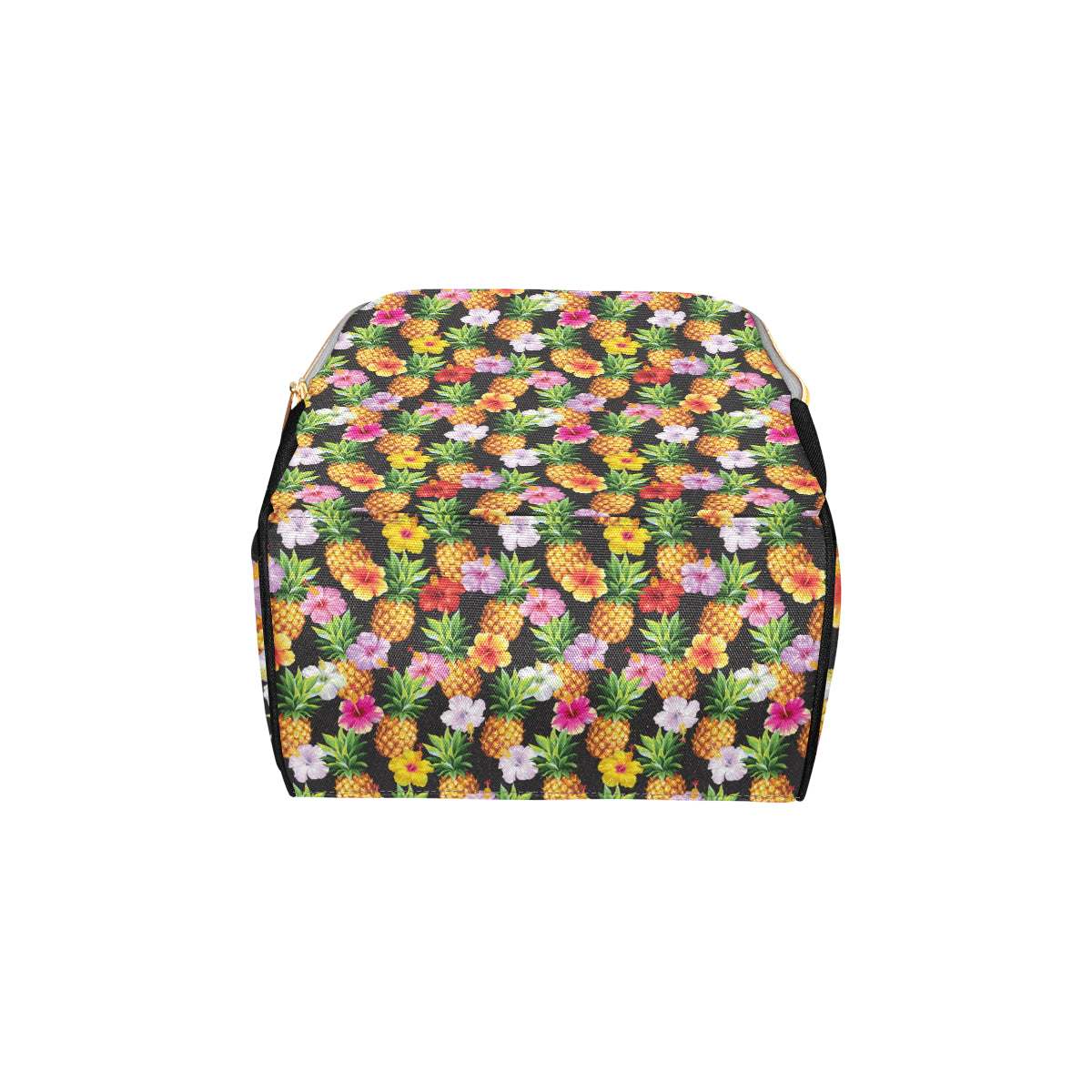 Pineapple Hibiscus Diaper Bag Backpack