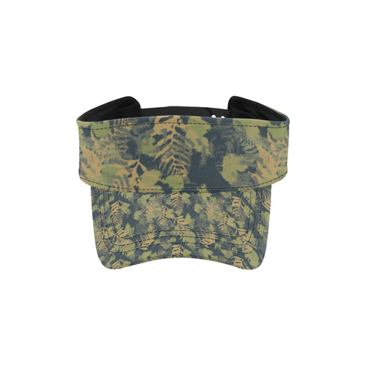 Camouflage Tropical Pattern Print Design 04 Unisex Sun Visor
