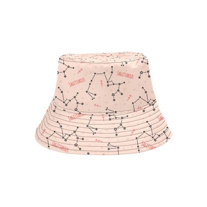 Sagittarius Star Print Design LKS302 Unisex Bucket Hat