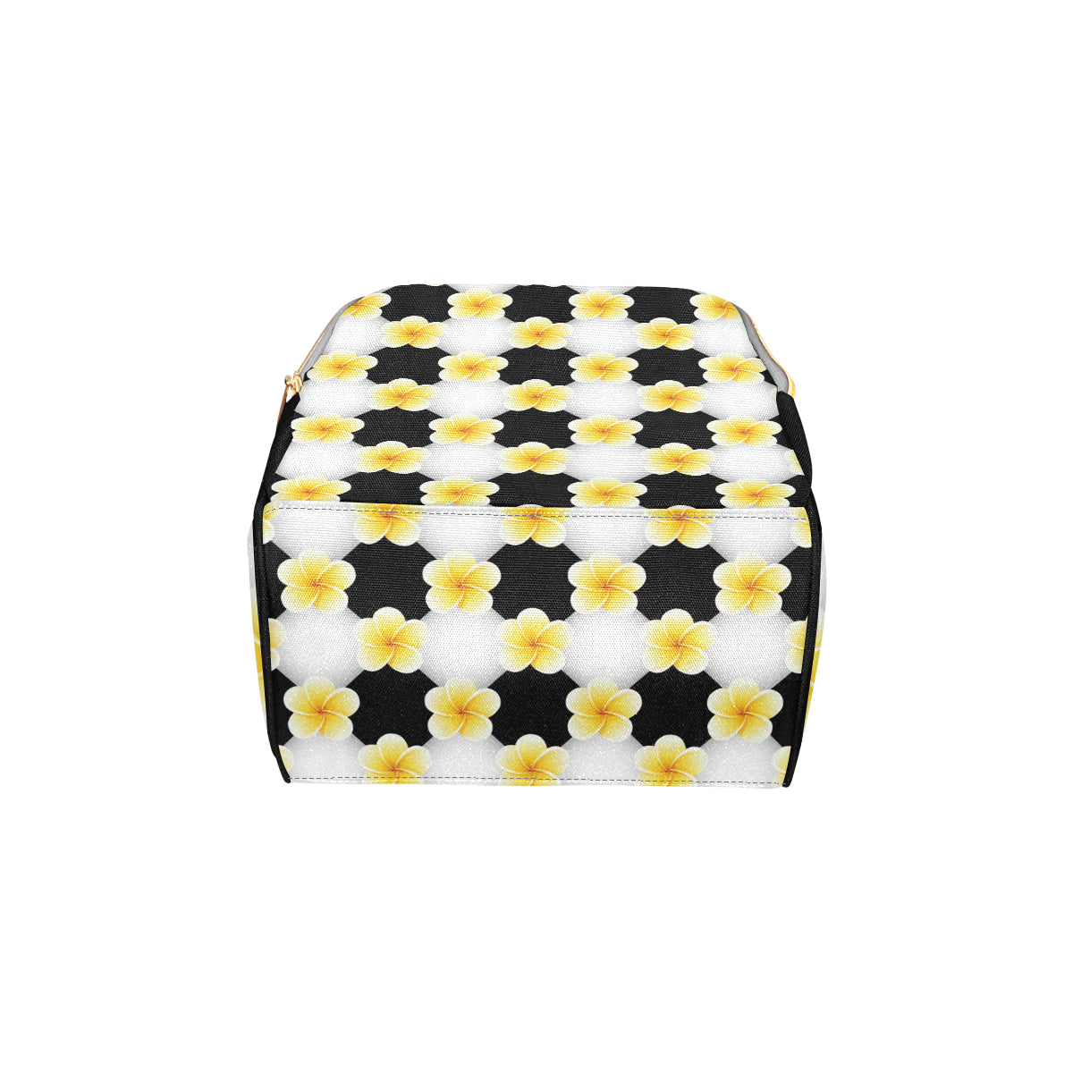 Plumeria Pattern Print Design A04 Diaper Bag Backpack