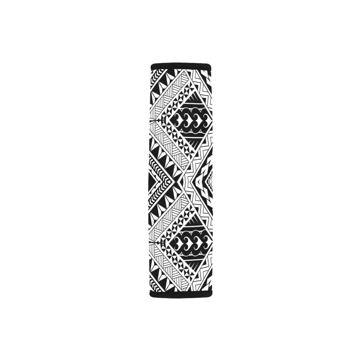 Samoan Tattoo Style Print Design LKS307 Car Seat Belt Cover