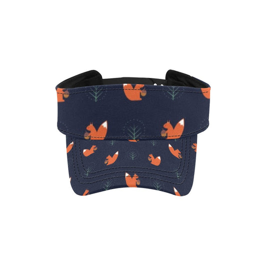 Squirrel Print Design LKS303 Unisex Sun Visor