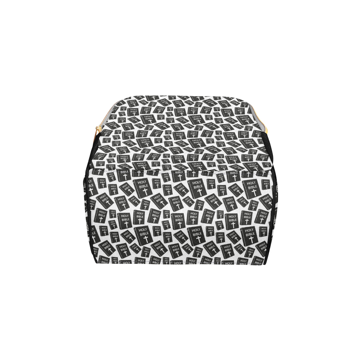 Christian Holy Bible Book Pattern Diaper Bag Backpack