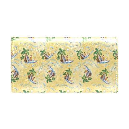 Surf Catch the Wave Design Women's Trifold Wallet