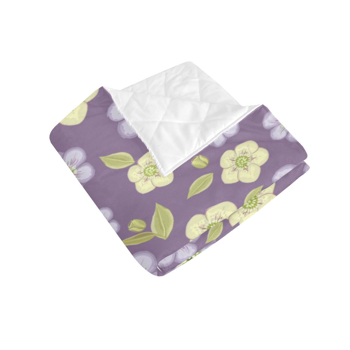 Anemone Pattern Print Design AM013 Premium Quilt