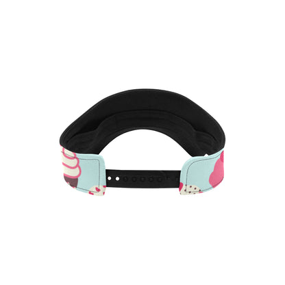 CupCake Print Pattern Unisex Sun Visor