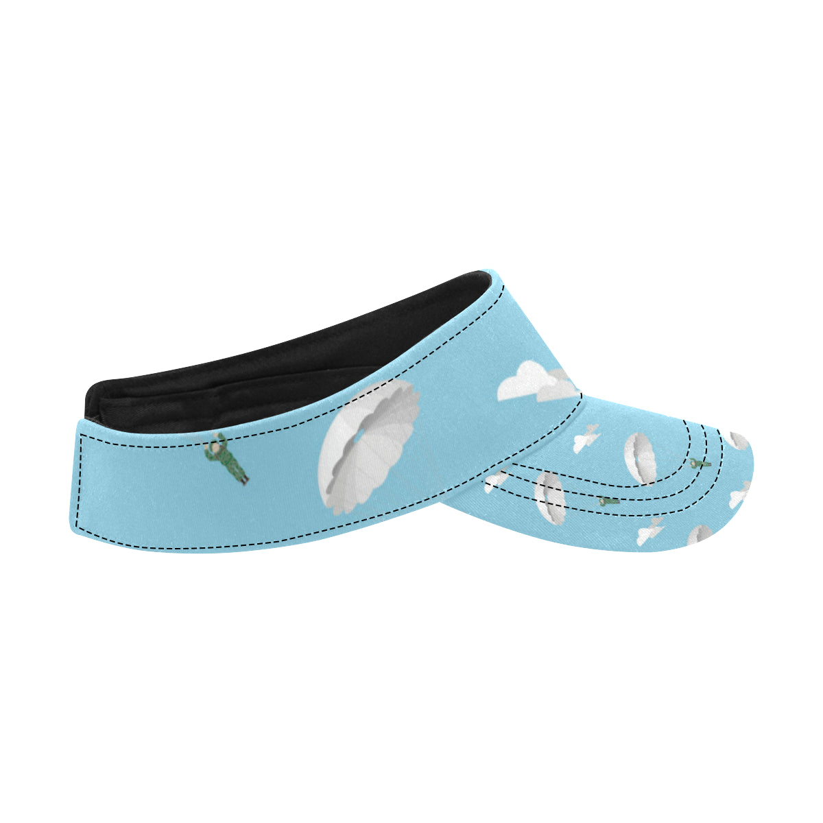 Paratrooper Pattern Print Design A02 Unisex Sun Visor
