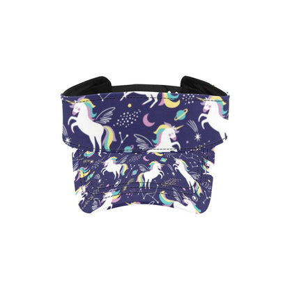 Unicorn Print Design LKS305 Unisex Sun Visor