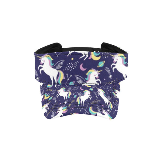 Unicorn Print Design LKS305 Unisex Sun Visor