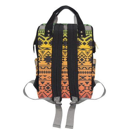 Rastafarian Pattern Print Design A04 Diaper Bag Backpack