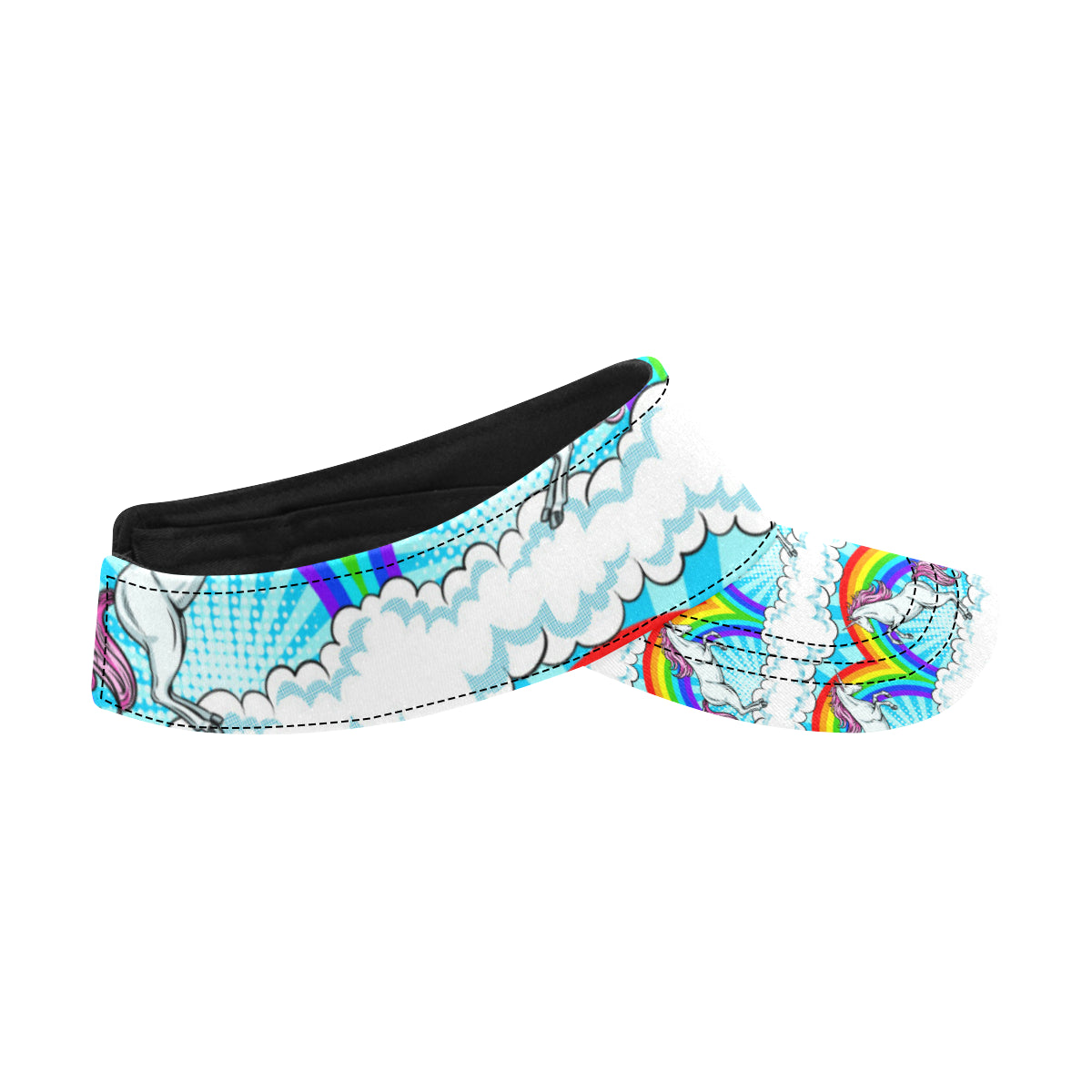 Unicorn Rainbow Unisex Sun Visor