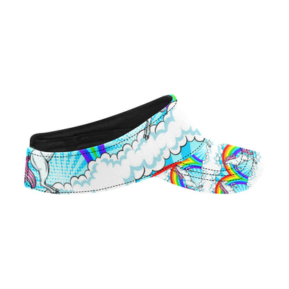 Unicorn Rainbow Unisex Sun Visor