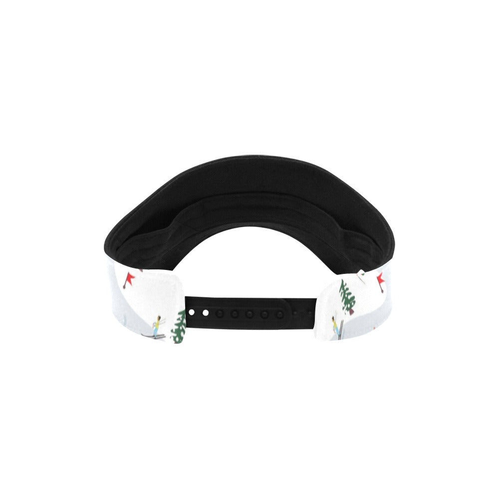 Ski Print Design LKS305 Unisex Sun Visor