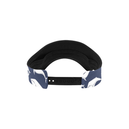 Whale Print Design LKS308 Unisex Sun Visor
