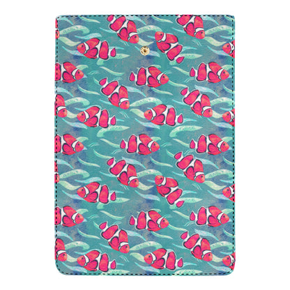 Clownfish Pattern Print Design 02 Women's Trifold Wallet