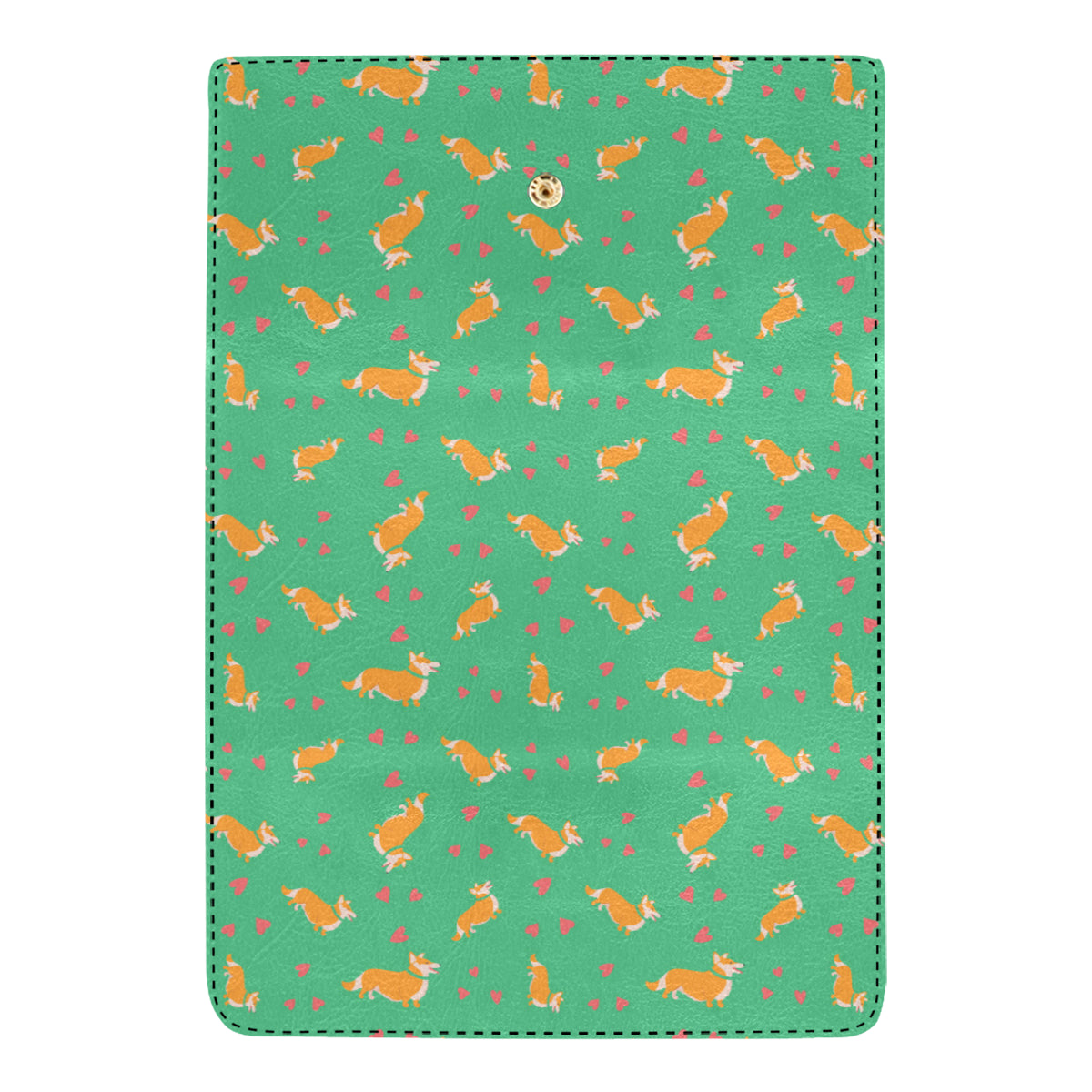 Cardigan Welsh Corgis Pattern Print Design 03 Women's Trifold Wallet