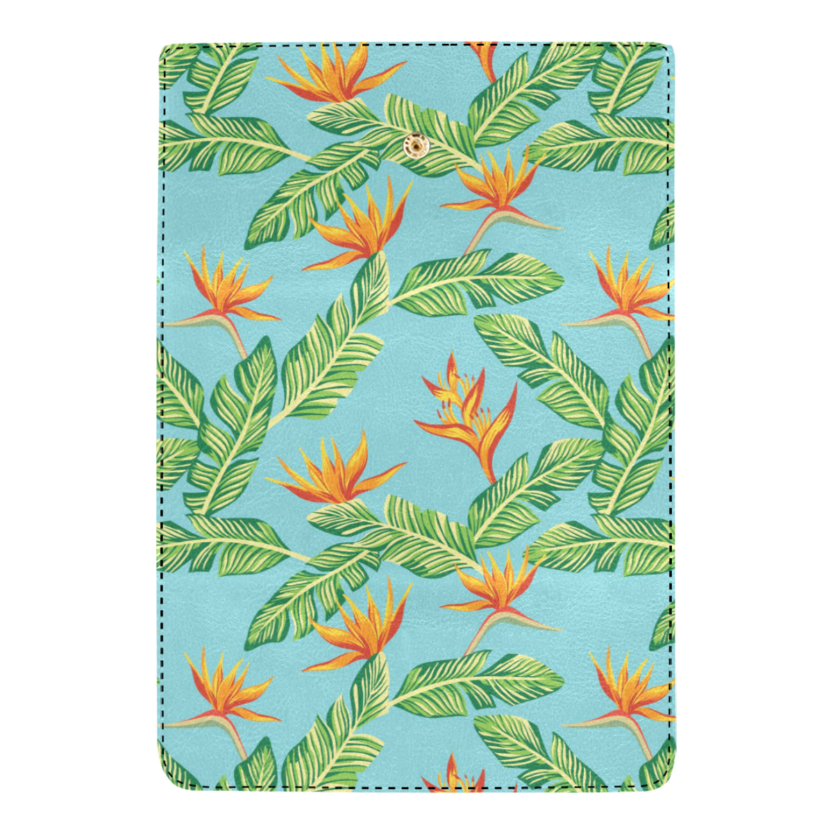 Bird Of Paradise Pattern Print Design BOP04 Women's Trifold Wallet