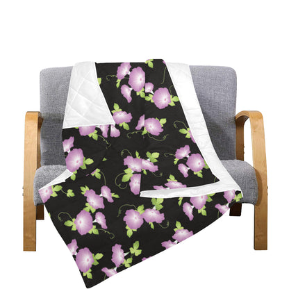 Morning Glory Pattern Print Design MG02 Premium Quilt