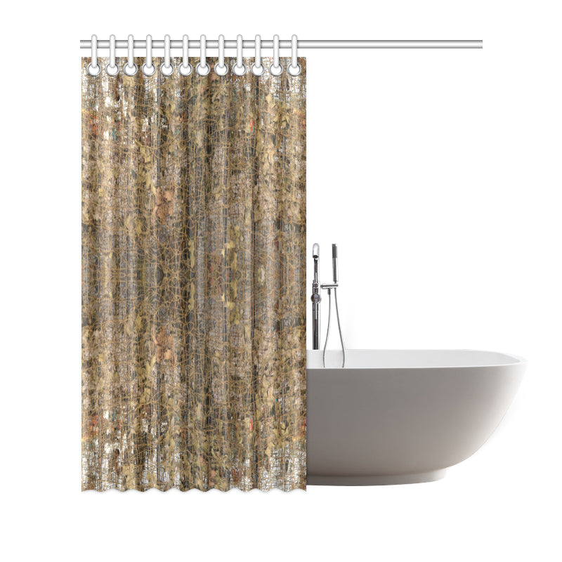 Camouflage Realtree Pattern Print Design 01 Shower Curtain