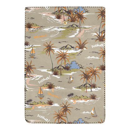 Pacific island Pattern Print Design A05 Women's Trifold Wallet