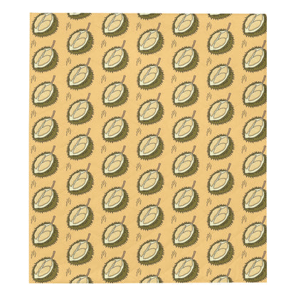 Durian Pattern Print Design DR02 Premium Quilt