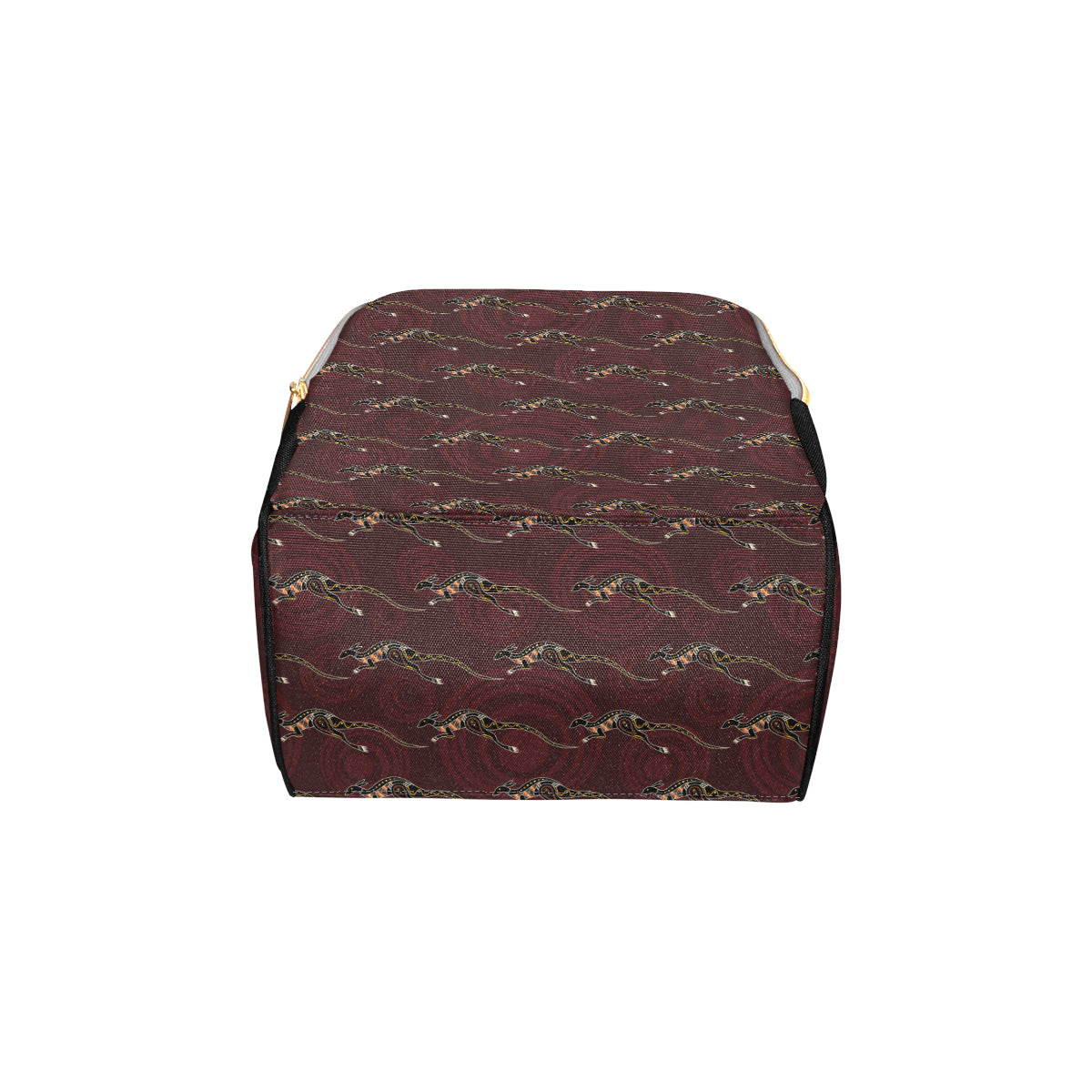 Kangaroos Pattern Print Design 05 Diaper Bag Backpack