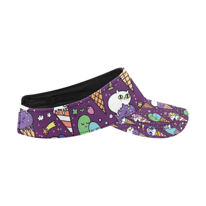 Ice Cream Pattern Print Design IC07 Unisex Sun Visor