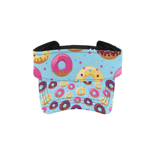 Donut Pattern Print Design DN07 Unisex Sun Visor