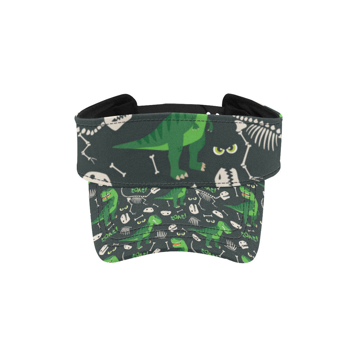 T Rex Pattern Print Design A05 Unisex Sun Visor