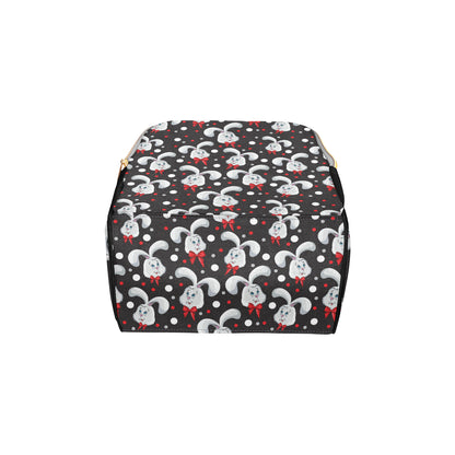 Rabbit Pattern Print Design RB012 Diaper Bag Backpack