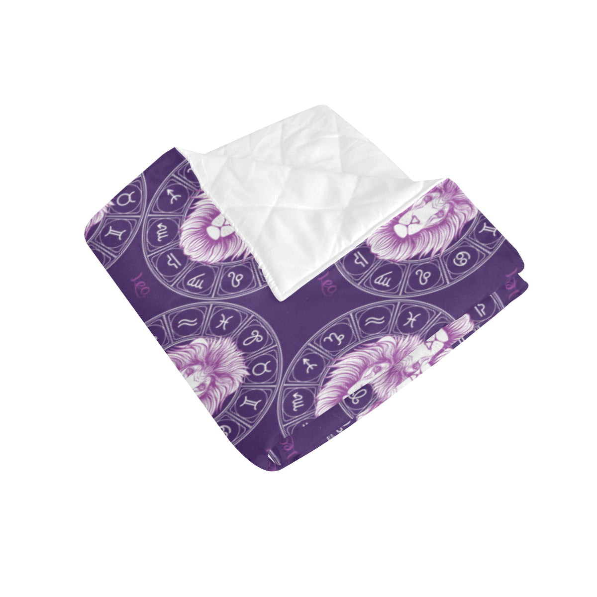 Leo Pattern Print Design 04 Premium Quilt