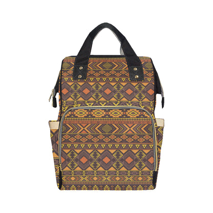Navajo Pattern Print Design A06 Diaper Bag Backpack