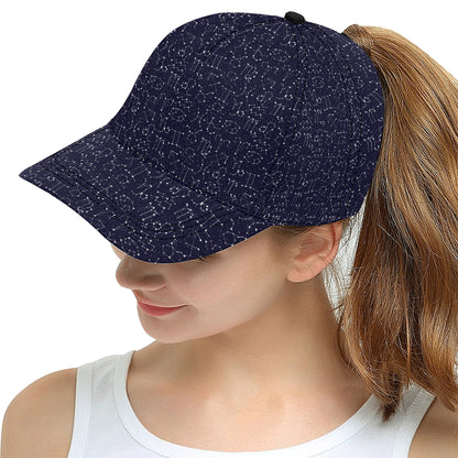 Zodiac Pattern Design Print Snapback Cap