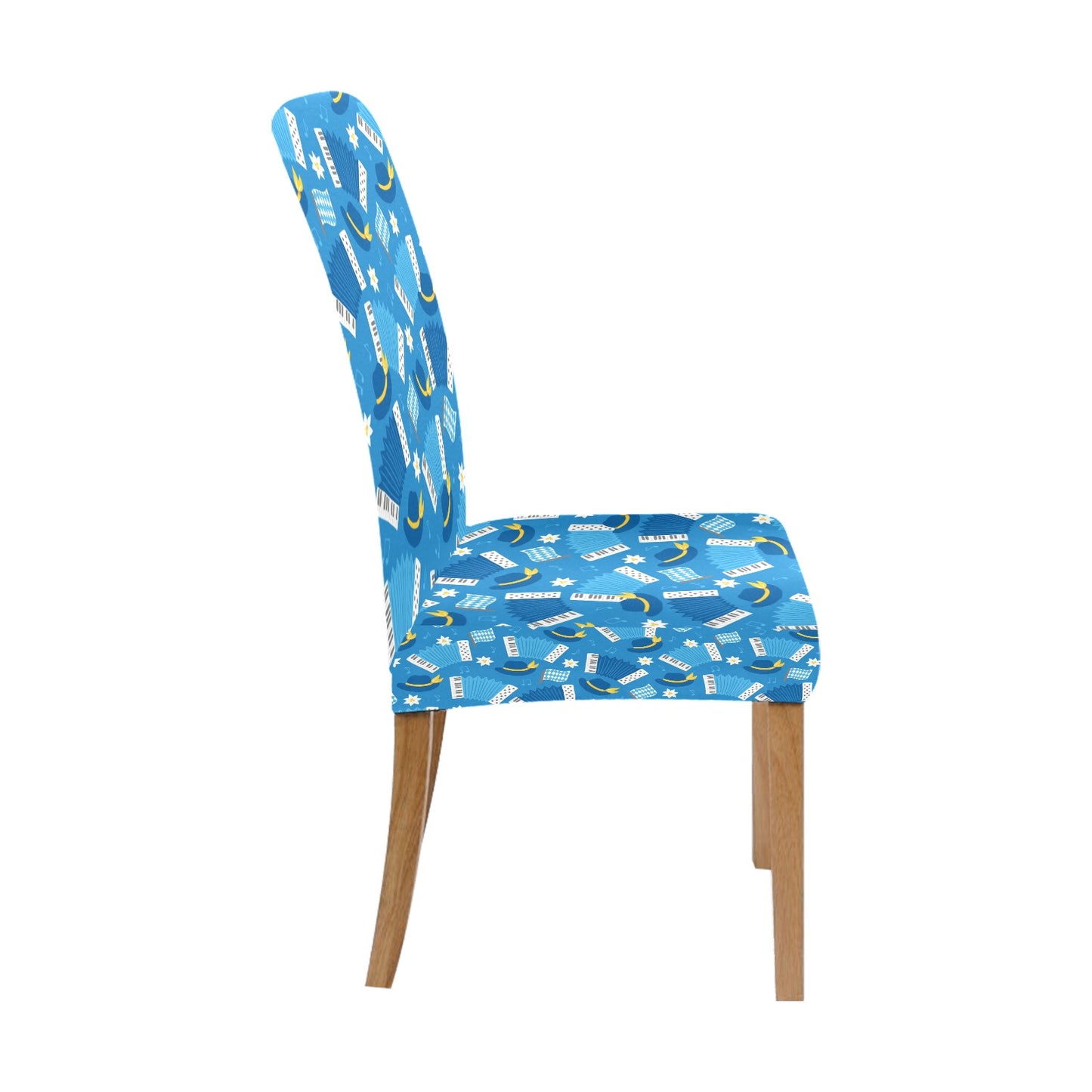 Accordion Print Design LKS401 Dining Chair Slipcover
