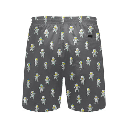 Mummy Print Design LKS305 Men's Swim Trunks Beach Shorts