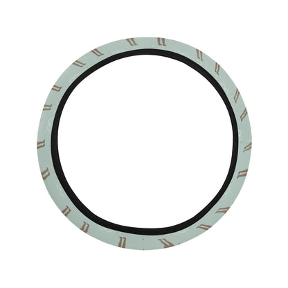 Donkey Print Design LKS402 Steering Wheel Cover with Elastic Edge