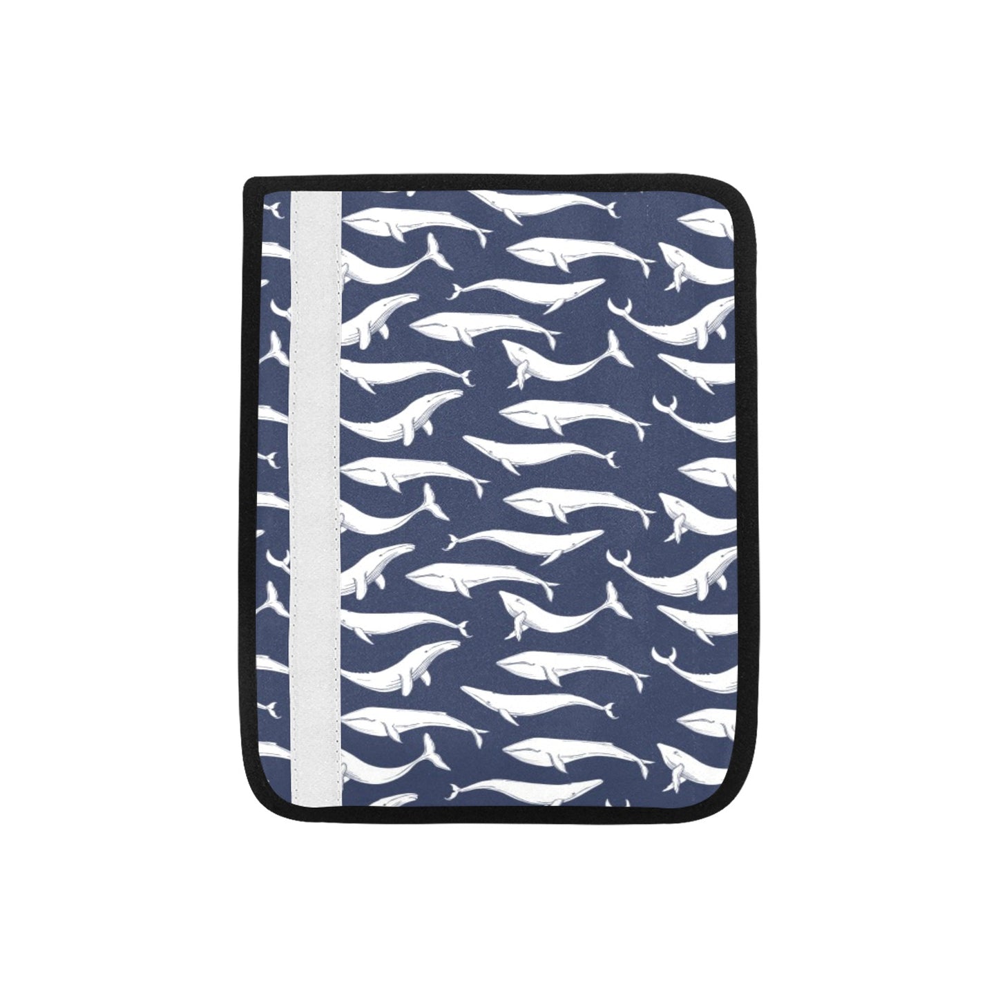 Whale Print Design LKS308 Car Seat Belt Cover