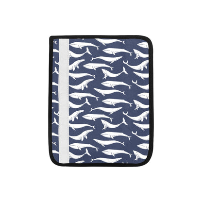 Whale Print Design LKS308 Car Seat Belt Cover