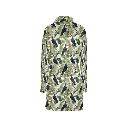 Toucan Print Design LKS308 Women's Fleece Robe