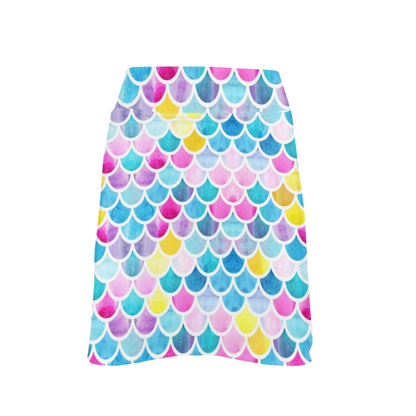 Scales Print Design LKS402 17" Golf & Pickleball Skort with Pockets