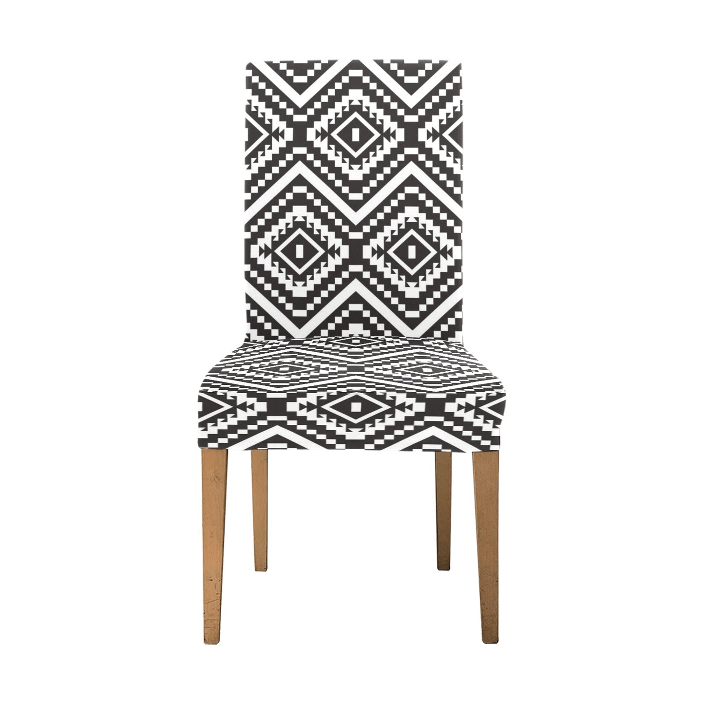 Tribal Pattern Print Design LKS303 Dining Chair Slipcover