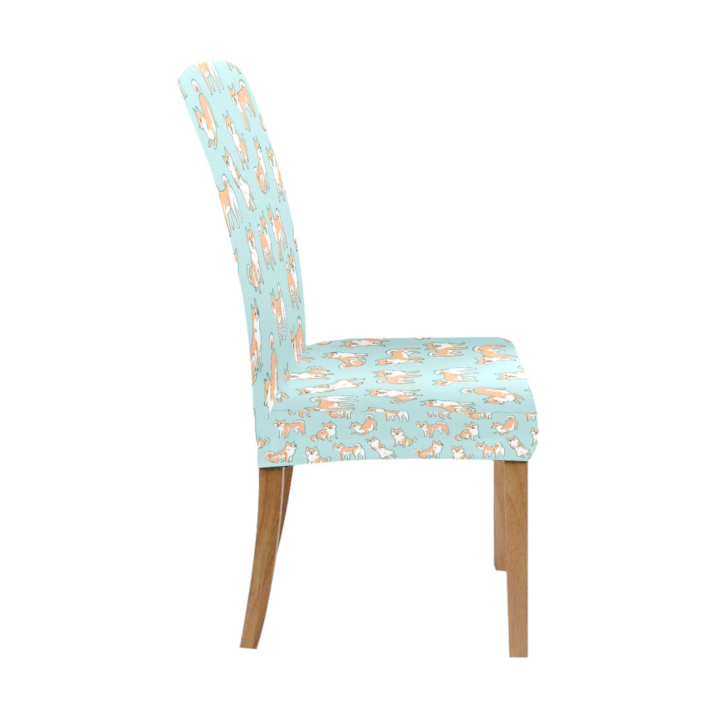 Shiba Inu Print Design LKS304 Dining Chair Slipcover