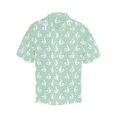 Goose Print Design LKS404 Men's Men's Hawaiian Shirt