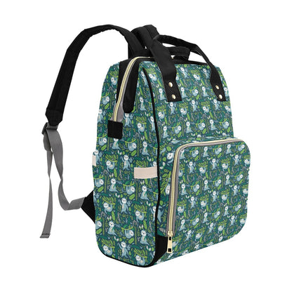 Sloth Print Design LKS304 Diaper Bag Backpack