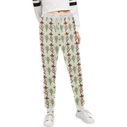 Western Cowboy Print Unisex Sweatpants