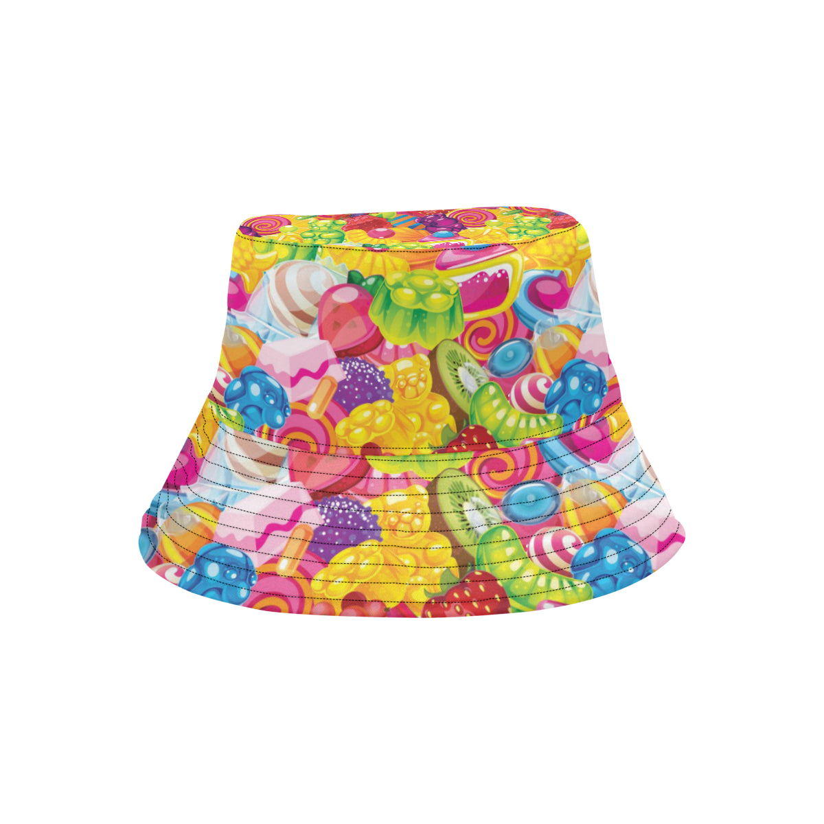 Candy Pattern Print Design CA01 Unisex Bucket Hat