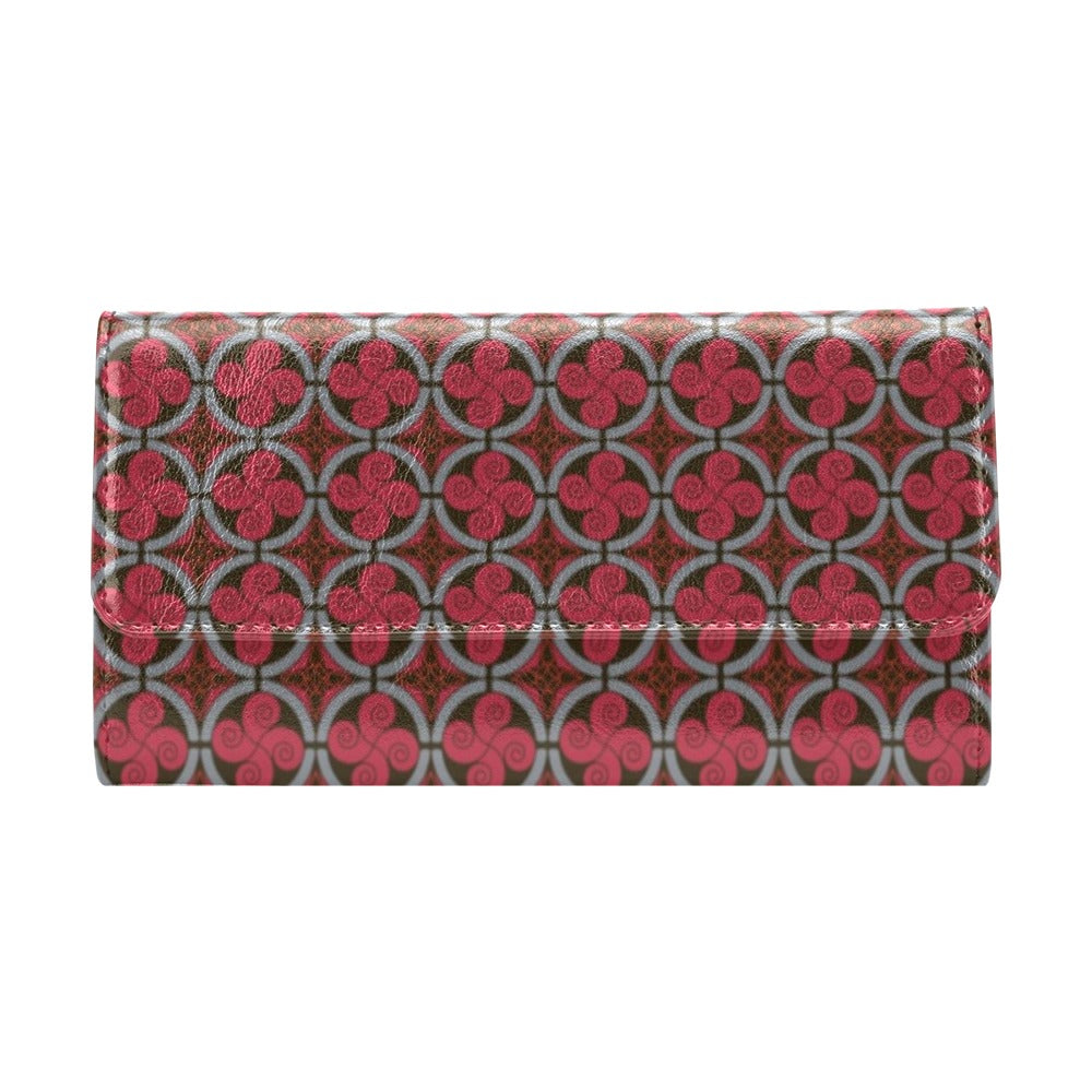 Vikings Print Design LKS301 Women's Trifold Wallet