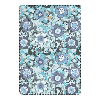 Carnations Pattern Print Design CN04 Women's Trifold Wallet